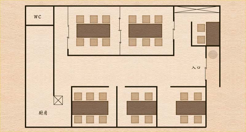 店内見取り図